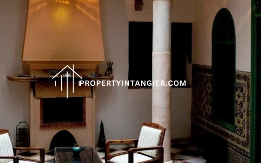 High-end riad for sale in old Medina Tangier