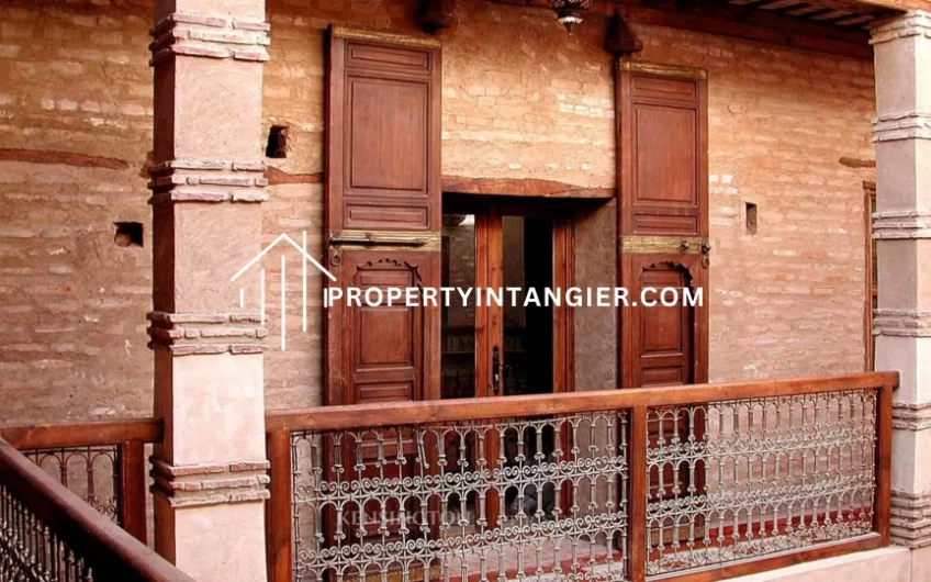 High-standard riad for sale in Tangier