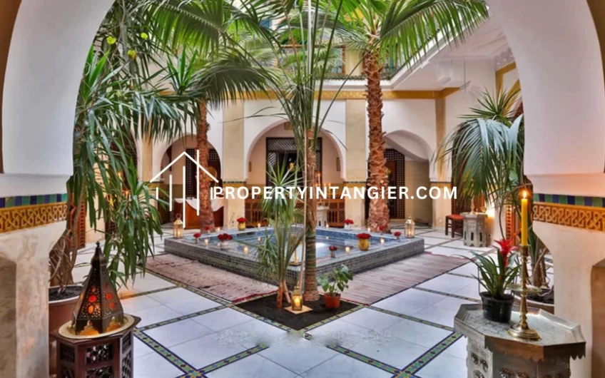 Buy high-standard riad for sale in Tangier 2023