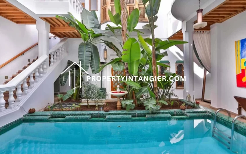 Buy high-standard riad for sale in Tangier 2023