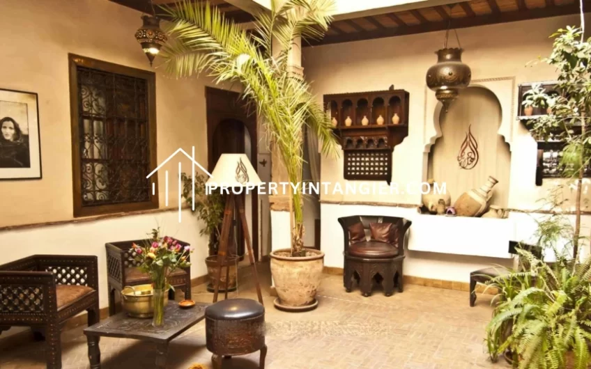 High-standard riad for sale in Tangier