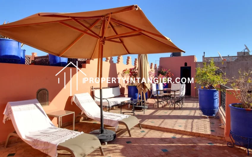 Charming riad to buy in Tangier Medina