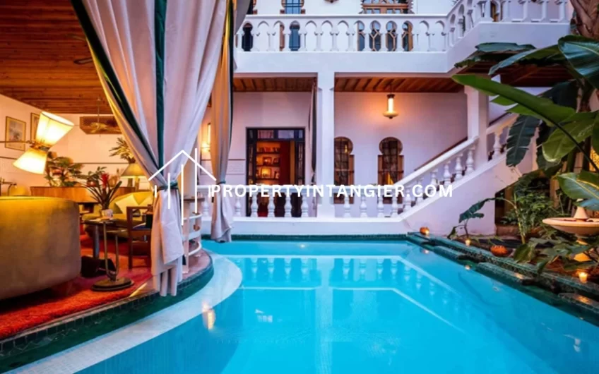 Buy high-standard riad for sale in Tangier 2023
