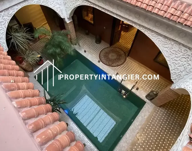 High-standard riad on sale in Tangier, Morocco 2023
