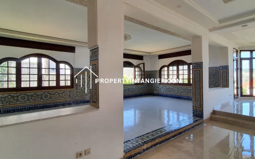 8  spacious bedroom villa for sale Tangier  Moujahidin  