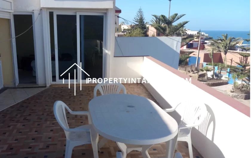 Appartement R+2 à vendre avec vue mer au Centre Ville Tanger