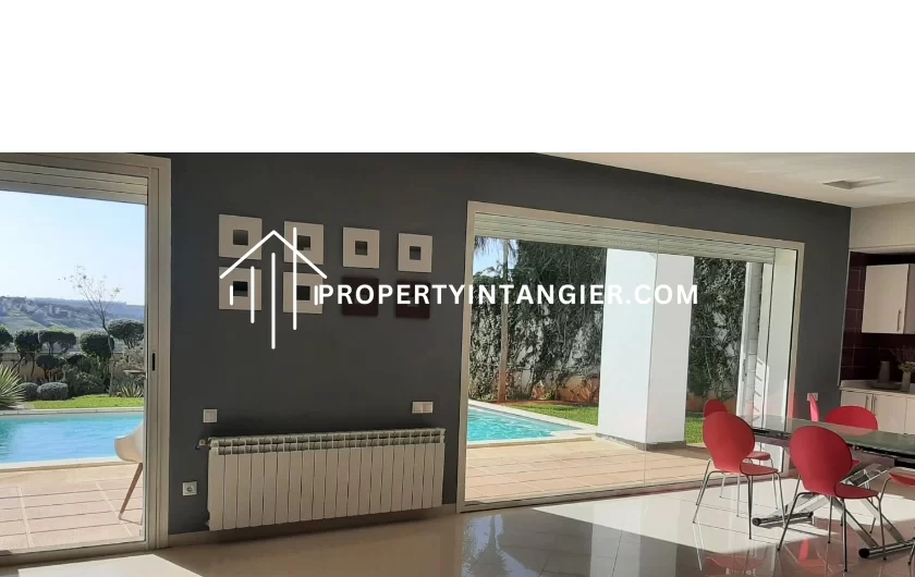 Villa Haut Standing à vendre à Malabata Tanger avec Vue Panoramique