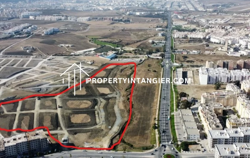 Terrains titrés à vendre à Malabata Tanger
