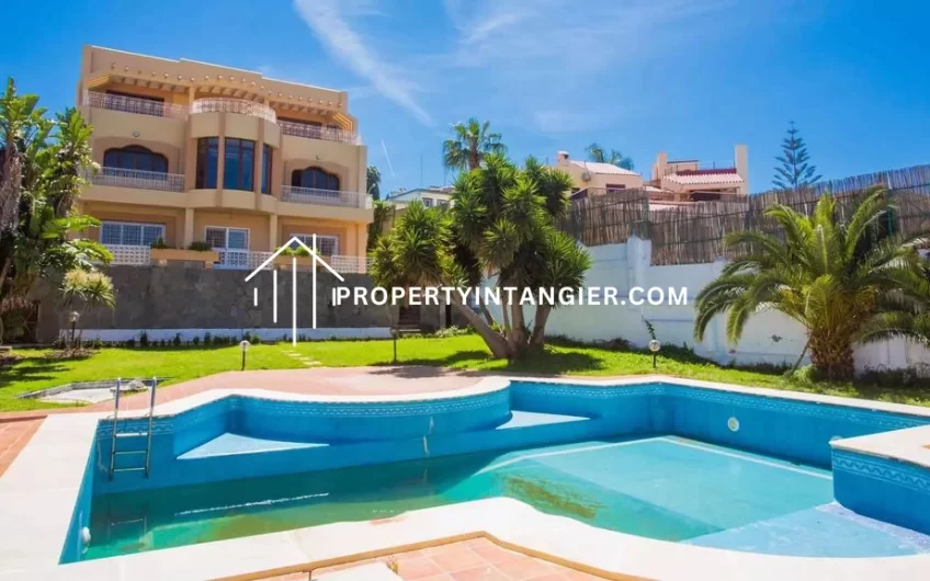 Spacious & Luxury Villa For Sale In Tangier, City Center 2024