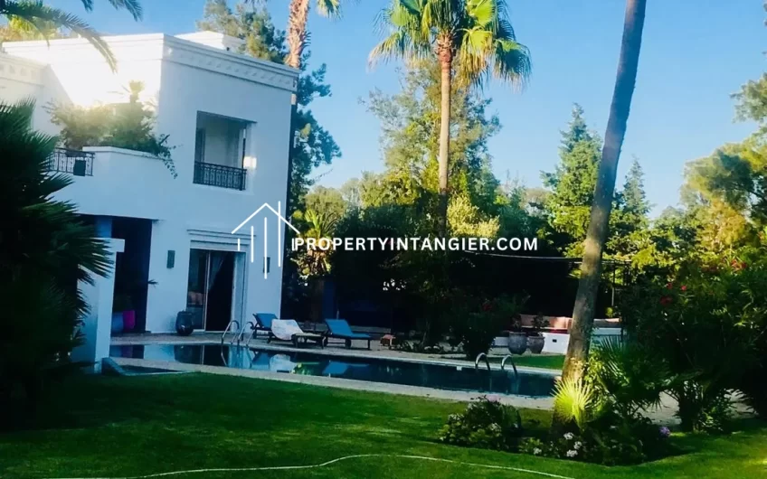 Nice Villa  For Sale Located In Chic Area For Sale Tangier 2024